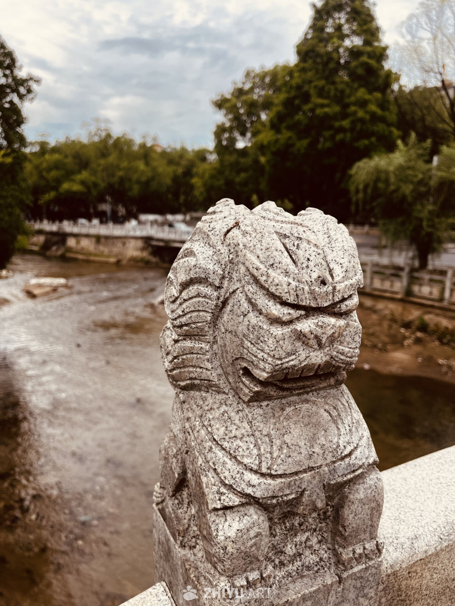 石狮守望的河流