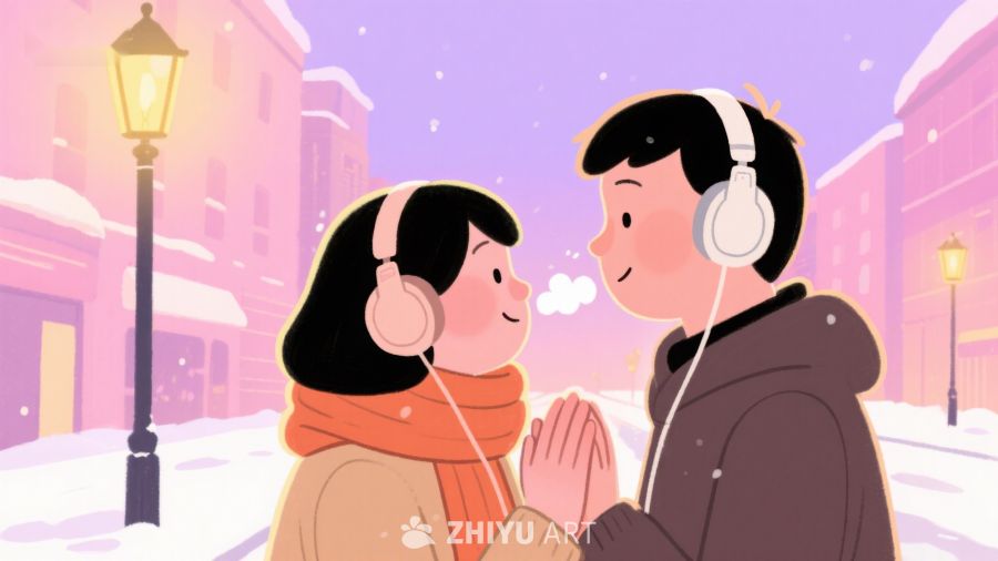 冬日街头的温暖对话 132