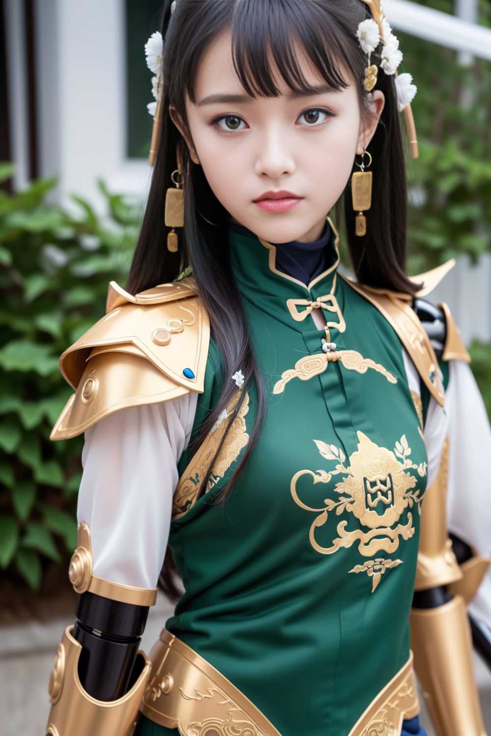 铠甲美女