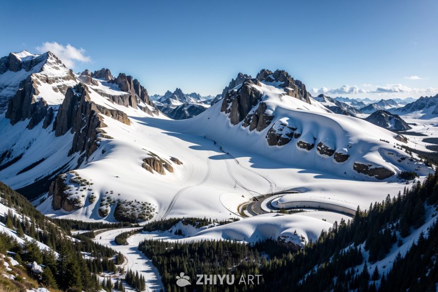 雪山 12
