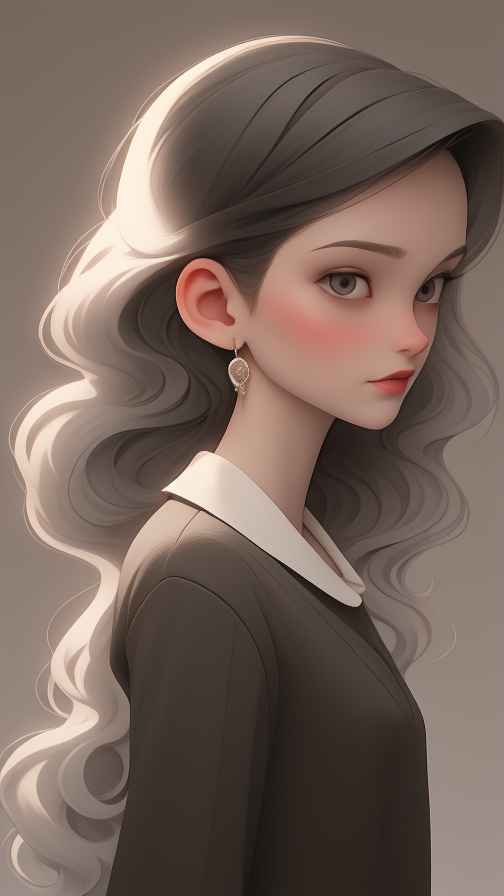 女神头像背景