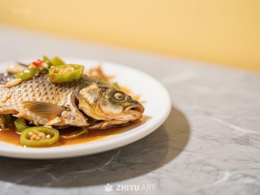 香辣鱼块，美味佳肴 1633