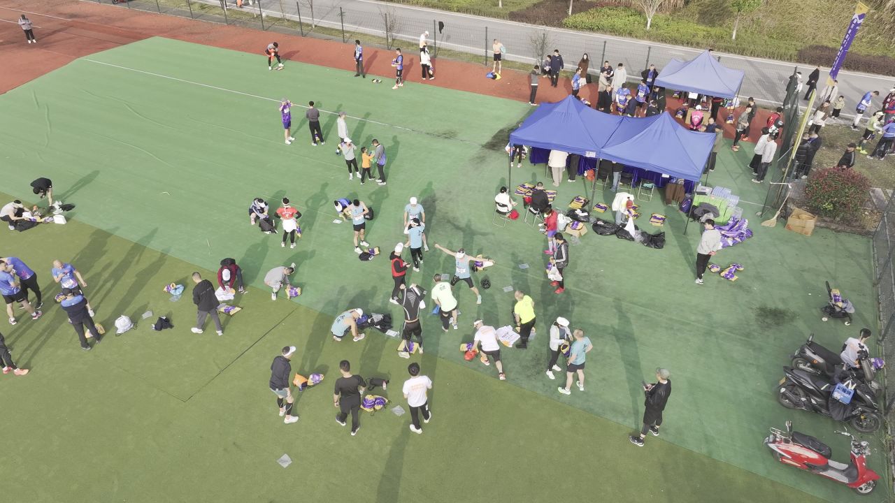 飞云湖马拉松 5