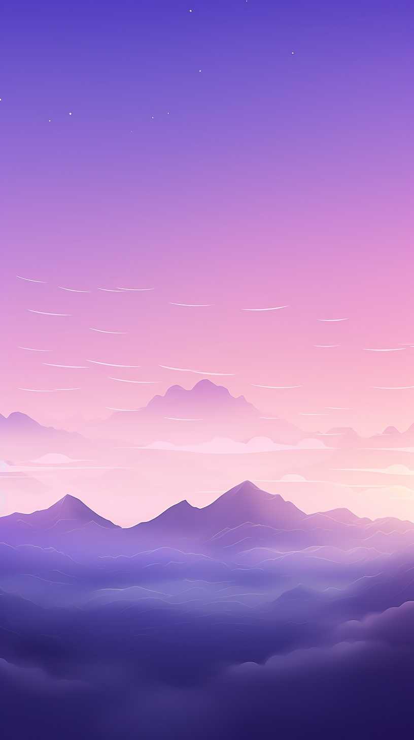 紫色艺术唯美背景