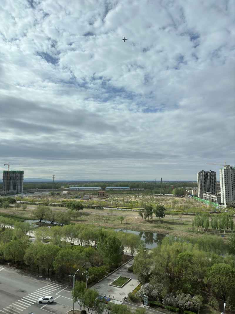 风景 天空 飞机 树 河流