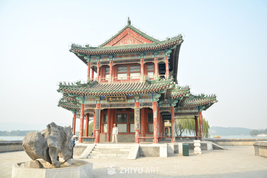 北京颐和园古建筑