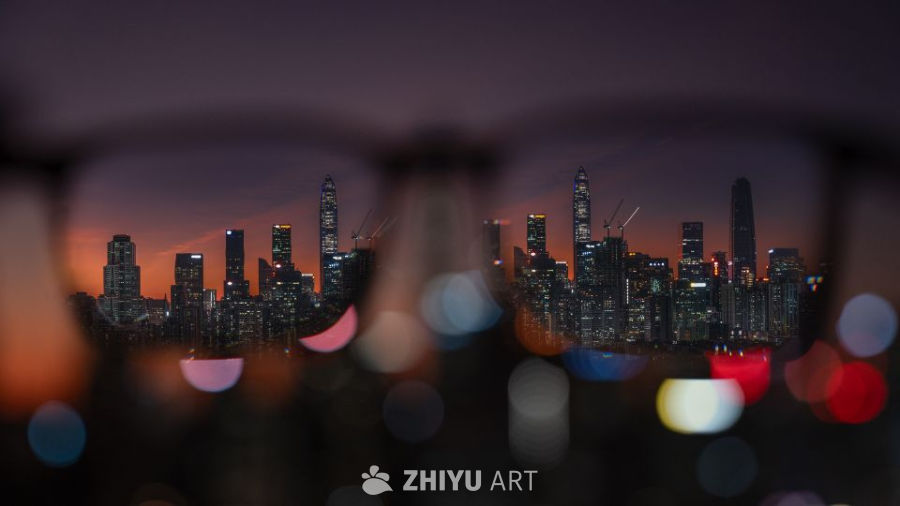 眼中