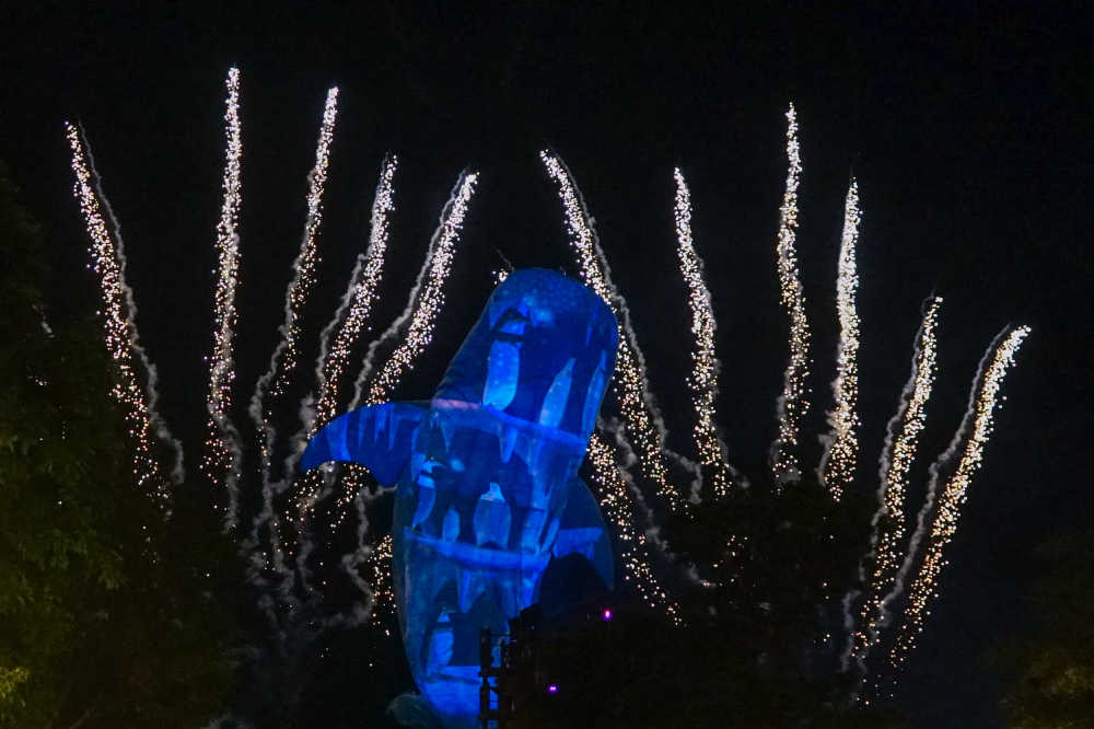 长隆海洋王国烟花表演
