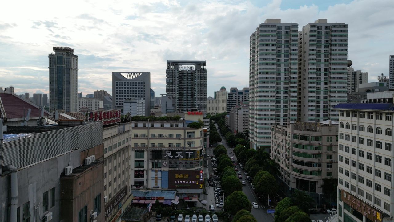 南宁航拍丨桂春路浅飞