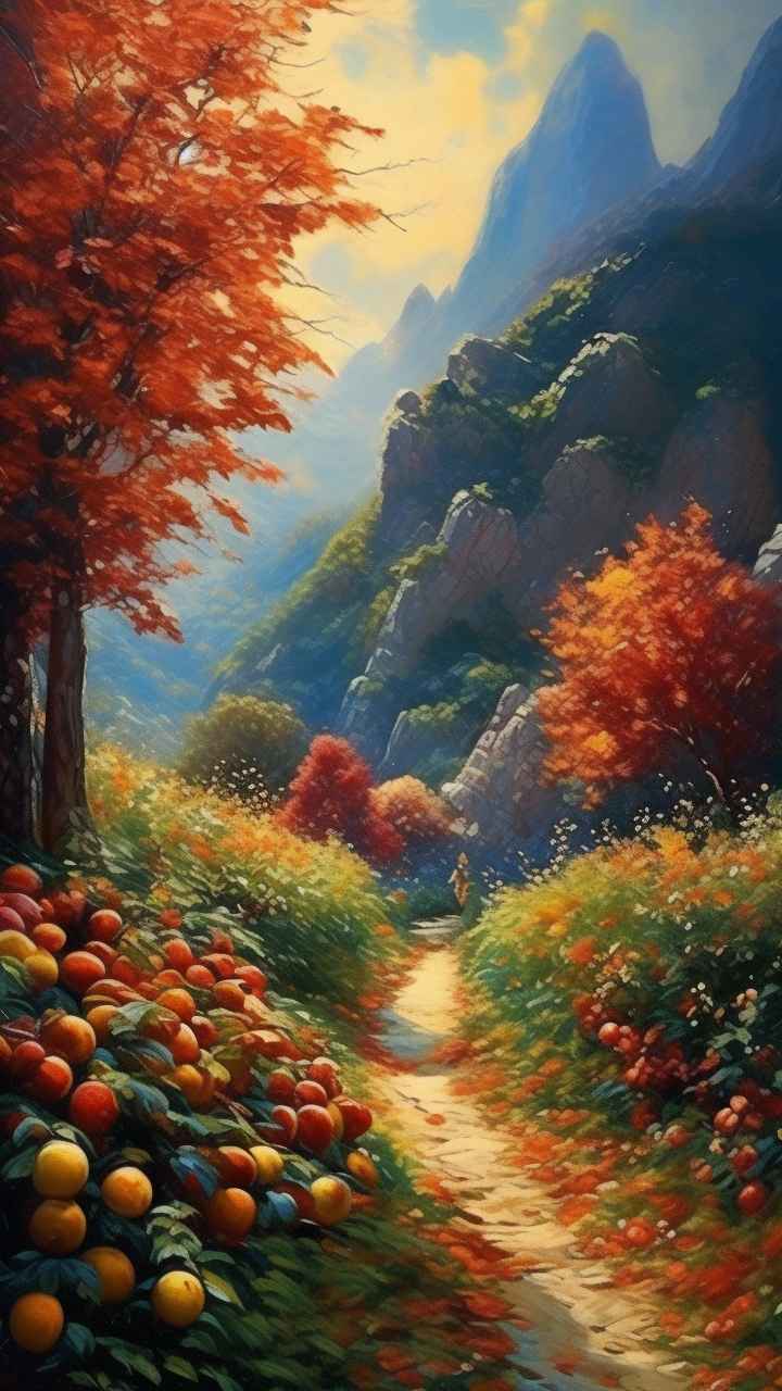 人惊叹的山水画插画 5