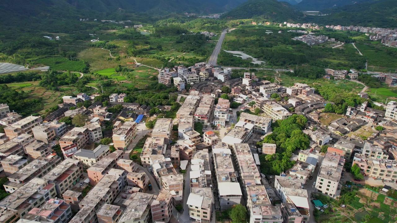 航拍漳州新农村景观 6