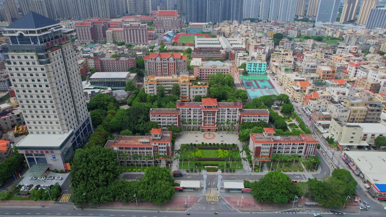 航拍厦门集美工业学校 8