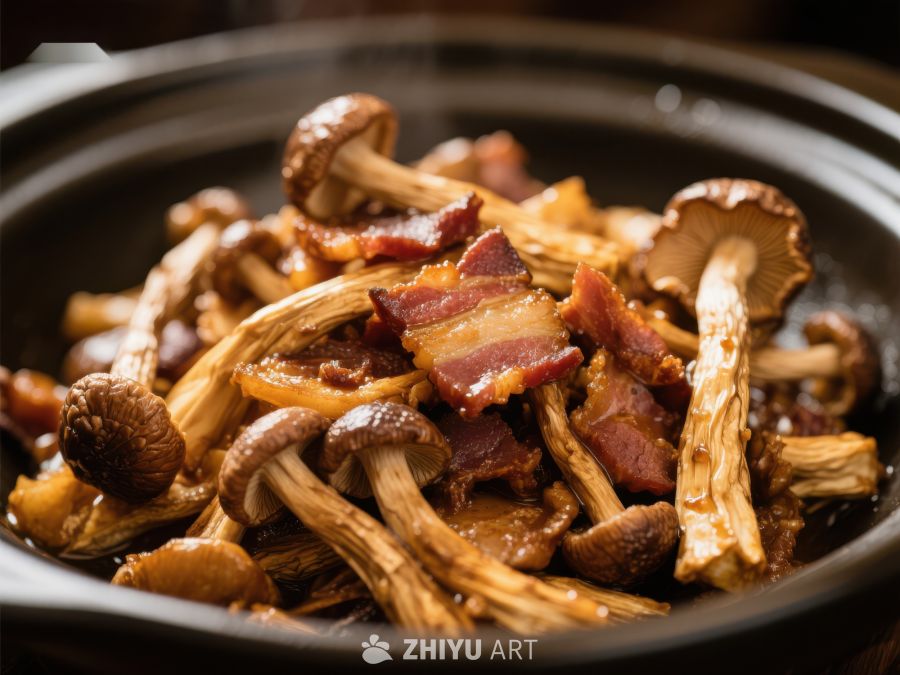 菌菇培根炖锅，香气四溢 425