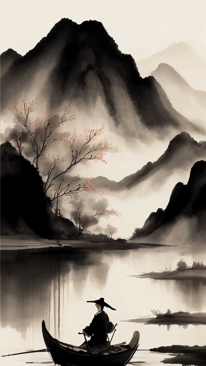 山水画插画