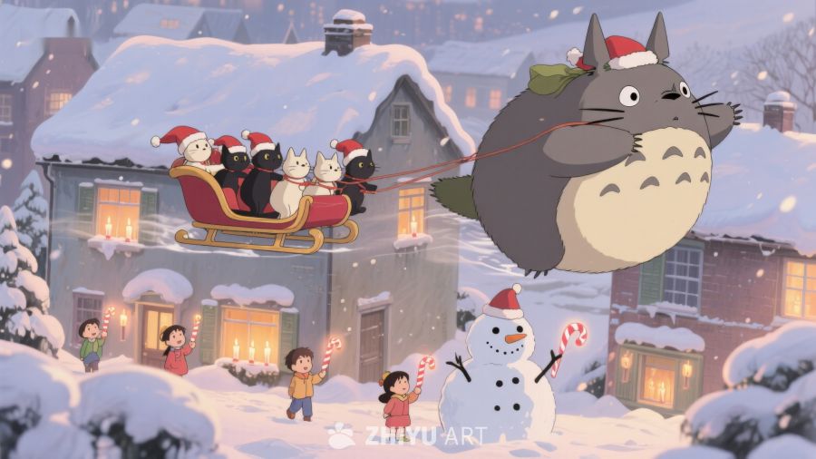 雪夜中的奇幻飞行 467