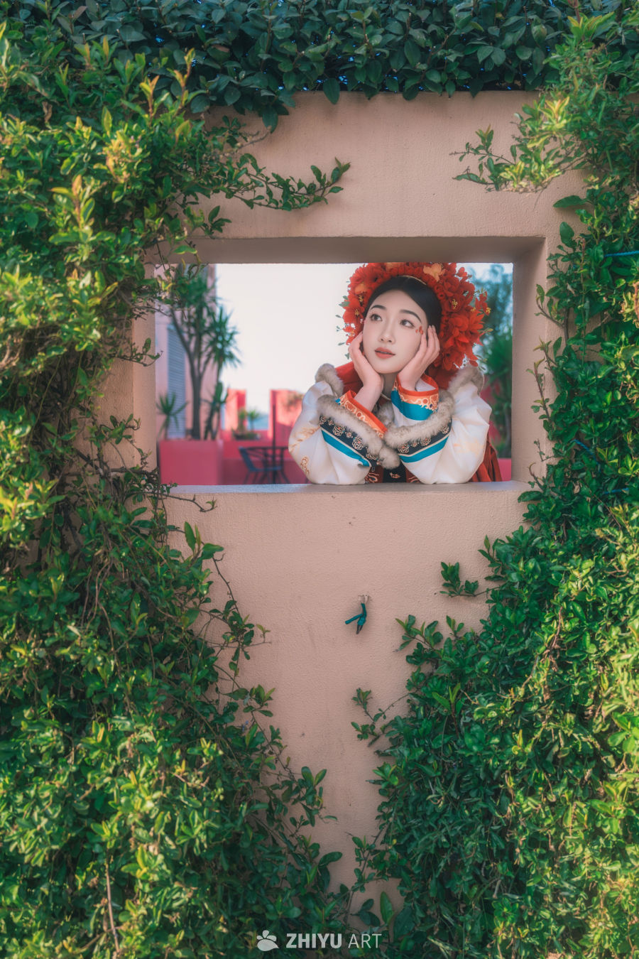 山海温岭，簪花赴春