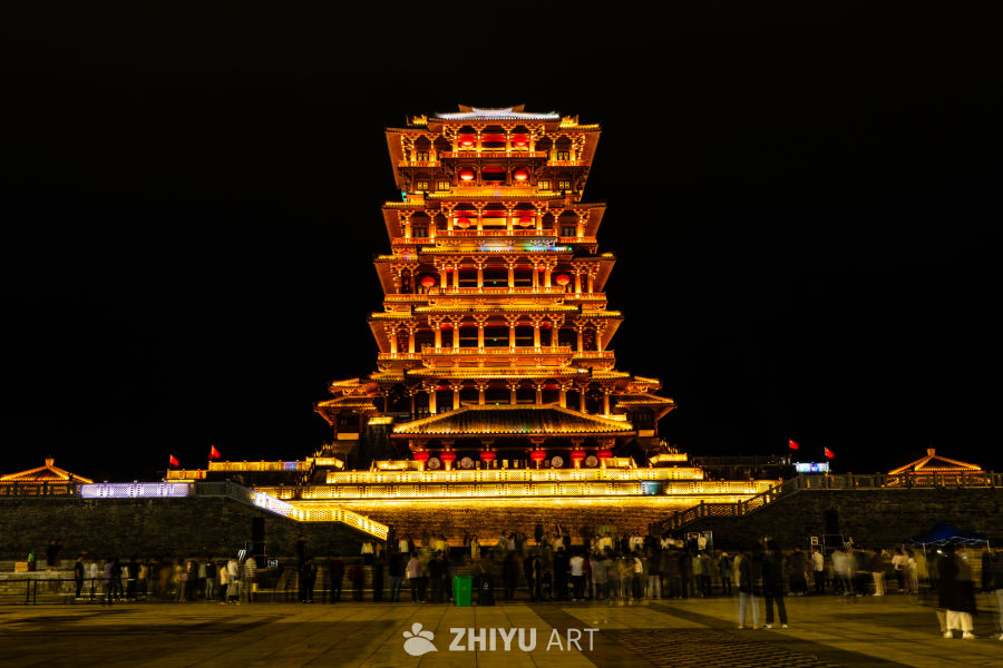 天汉楼夜景