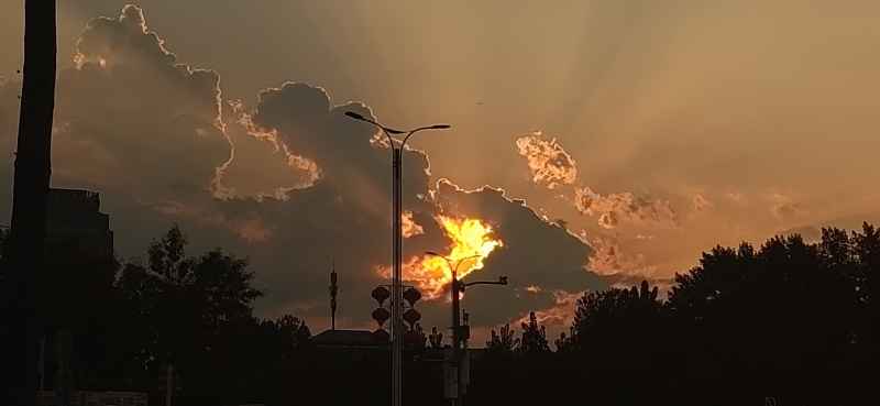 夕阳