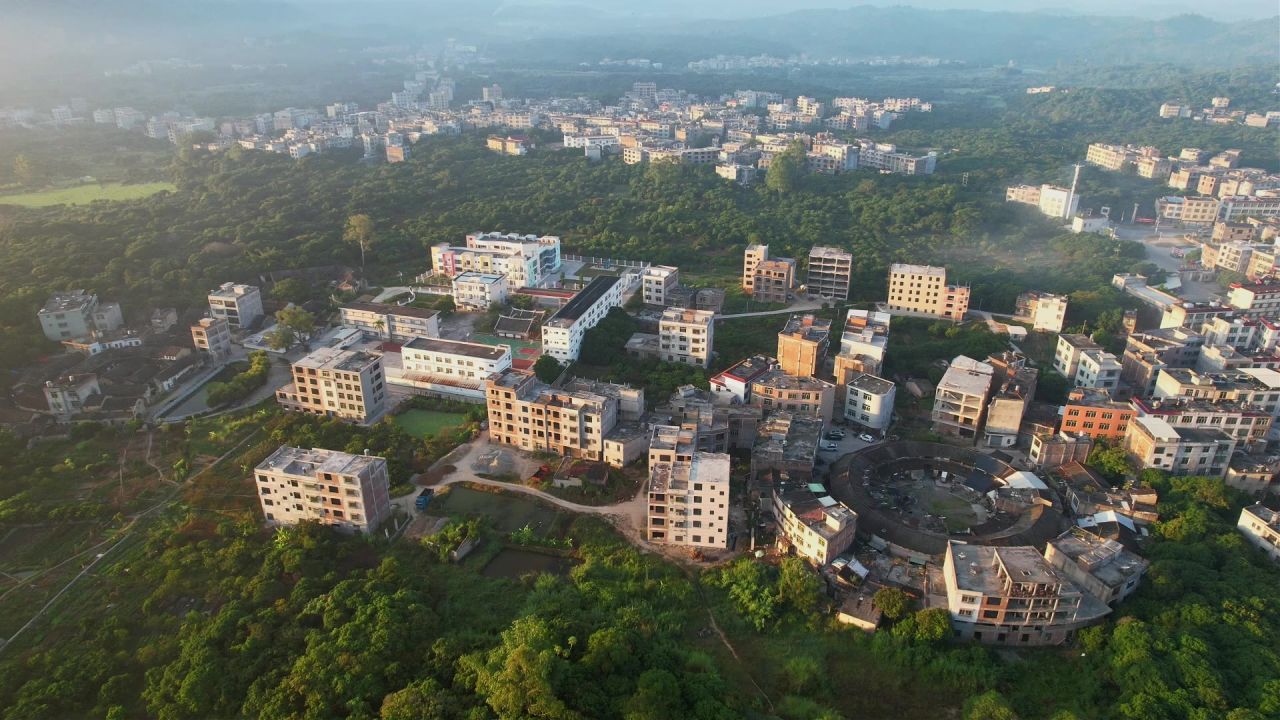 航拍福建新农村景观 13