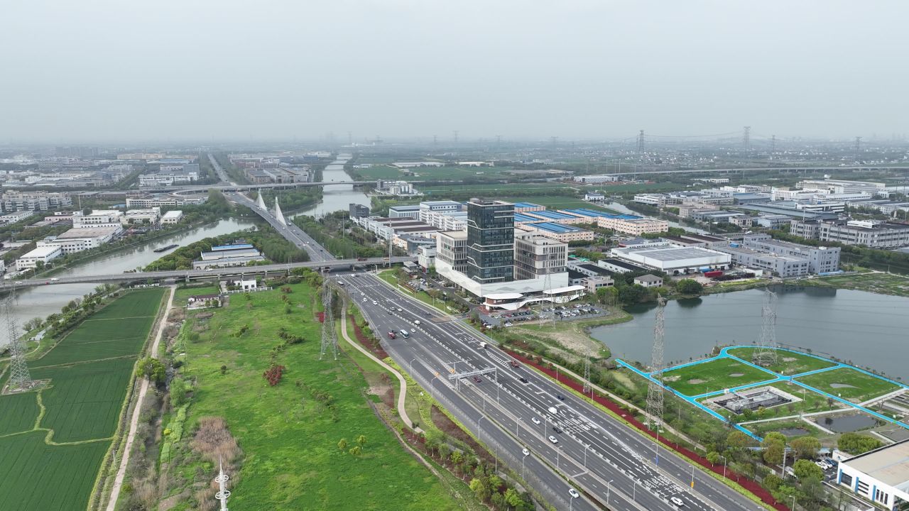 4K航拍昆山工业区 4