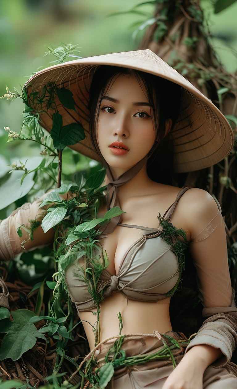 野人美女户外植物 32