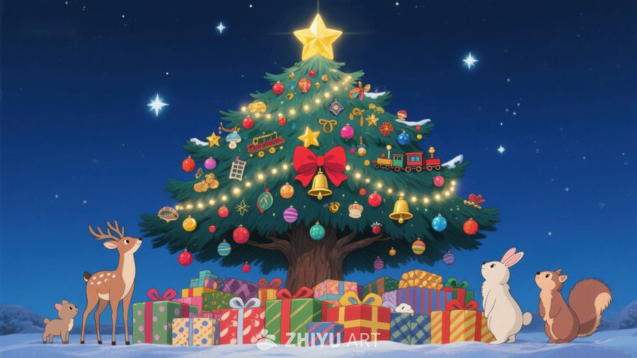 圣诞树下的欢乐夜晚 202