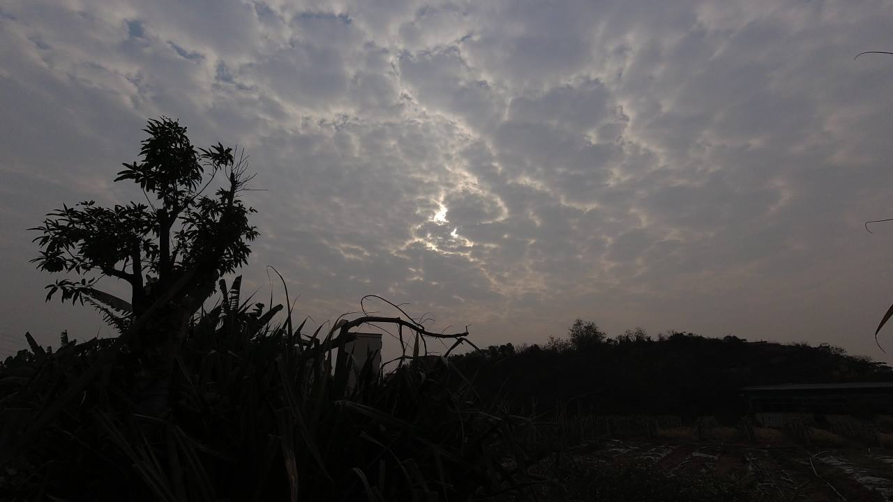 空镜头延时拍摄自然风光 