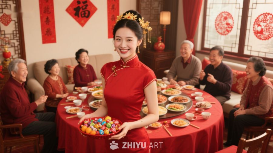 家庭欢聚共庆新春佳节 471