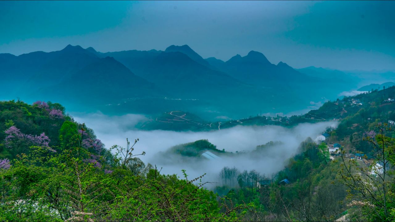 秦岭海棠山
