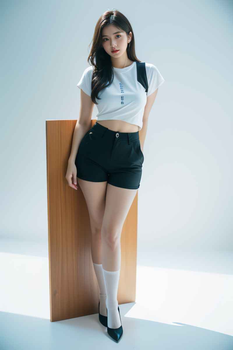 摄影图美女自信特写 22