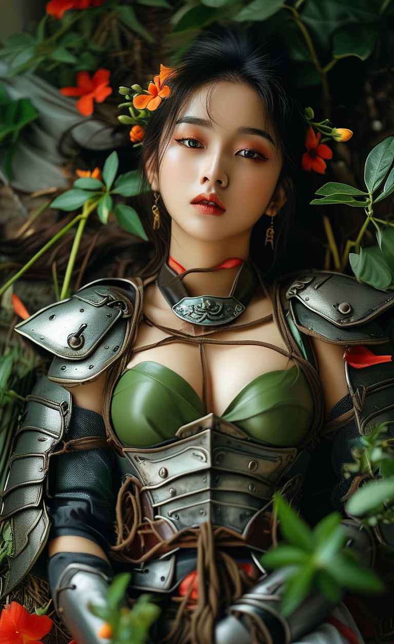 野人美女户外植物 18