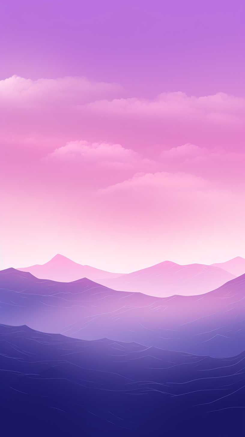 紫色唯美背景图