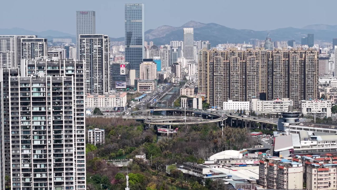 都市全景俯瞰