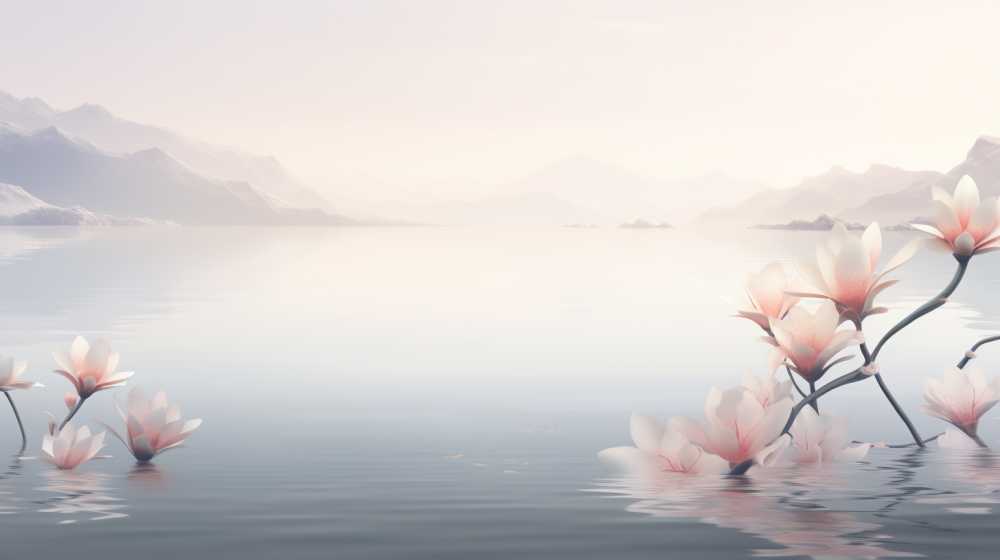 浅色唯美创意背景