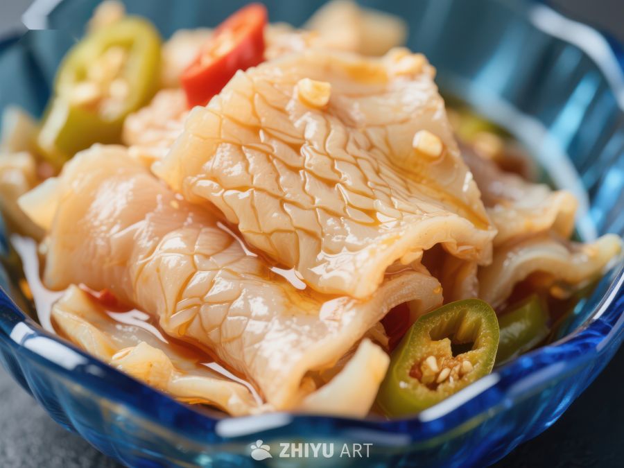 麻辣鱿鱼卷，鲜香四溢的美味佳肴 968
