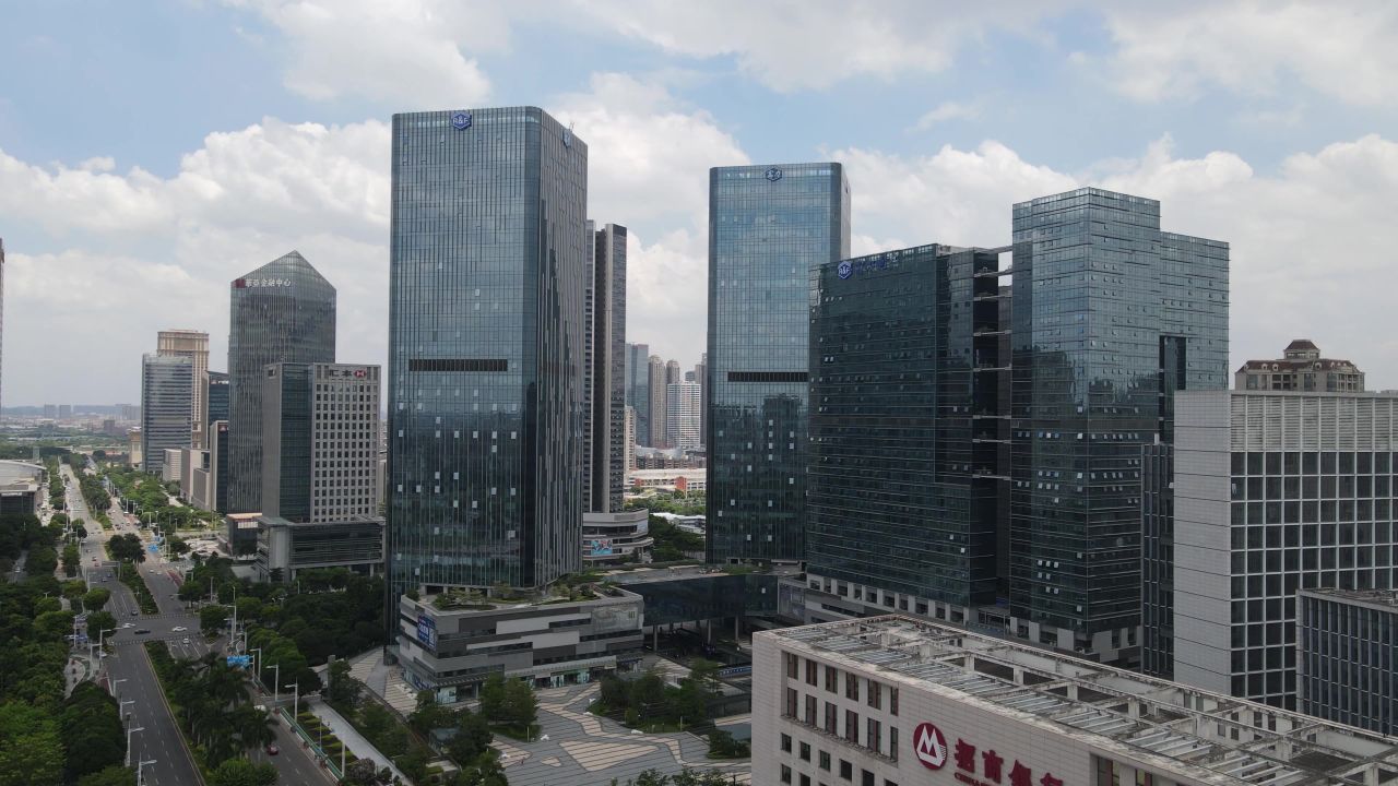 佛山市区航拍