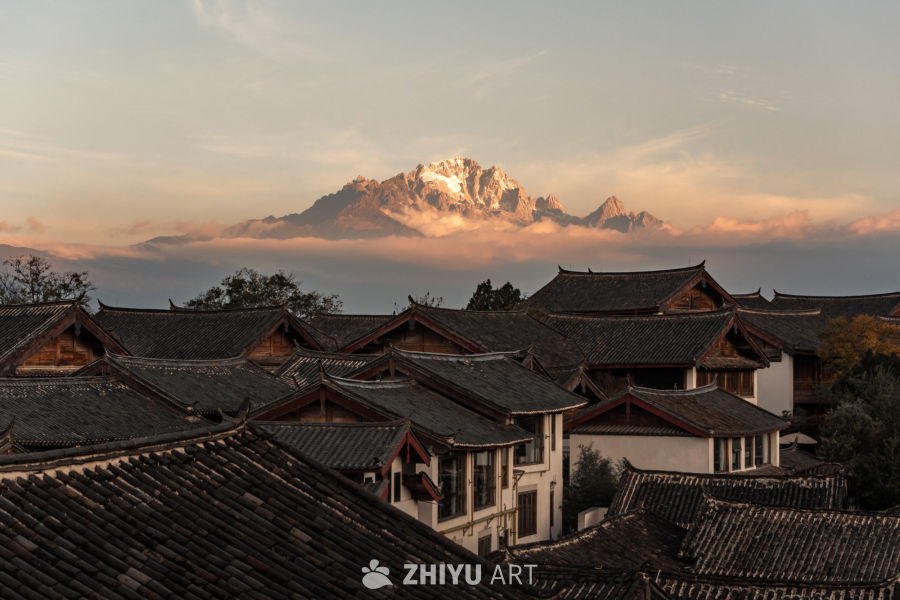 玉龙雪山日出云海 1
