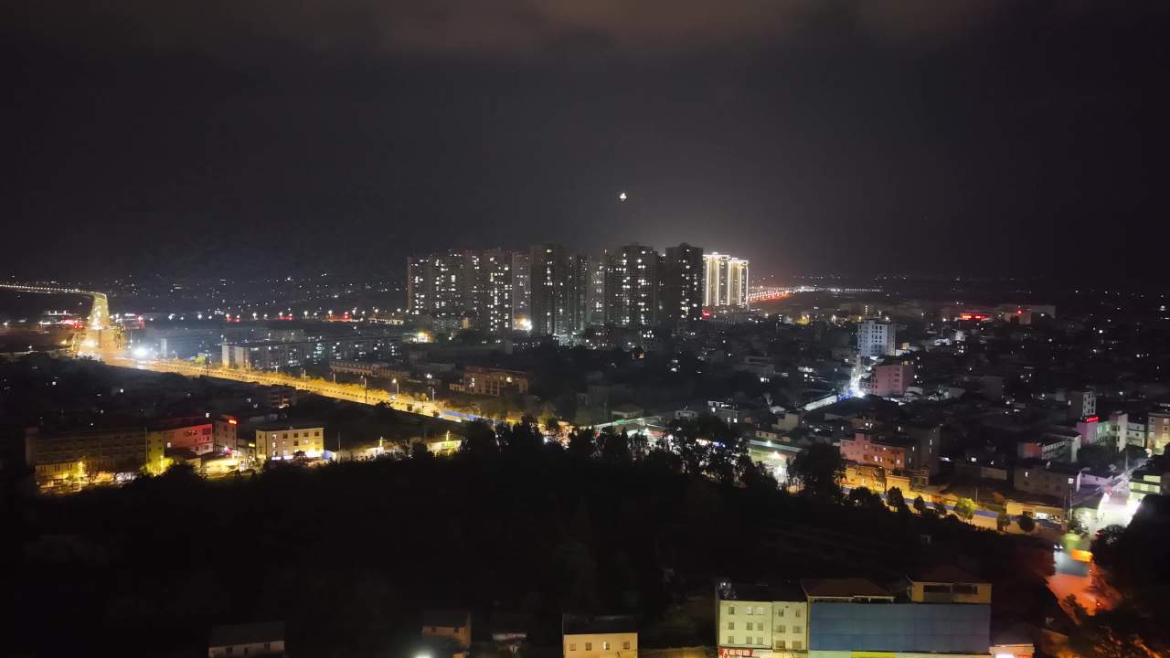 城市的灯火
