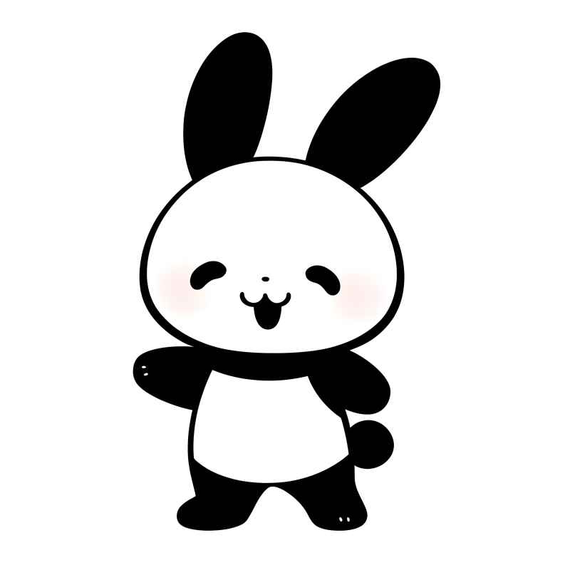 兔子贴纸素材 31