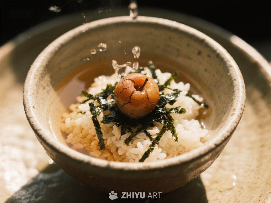 日式料理：米饭配海苔与鹌鹑蛋 219