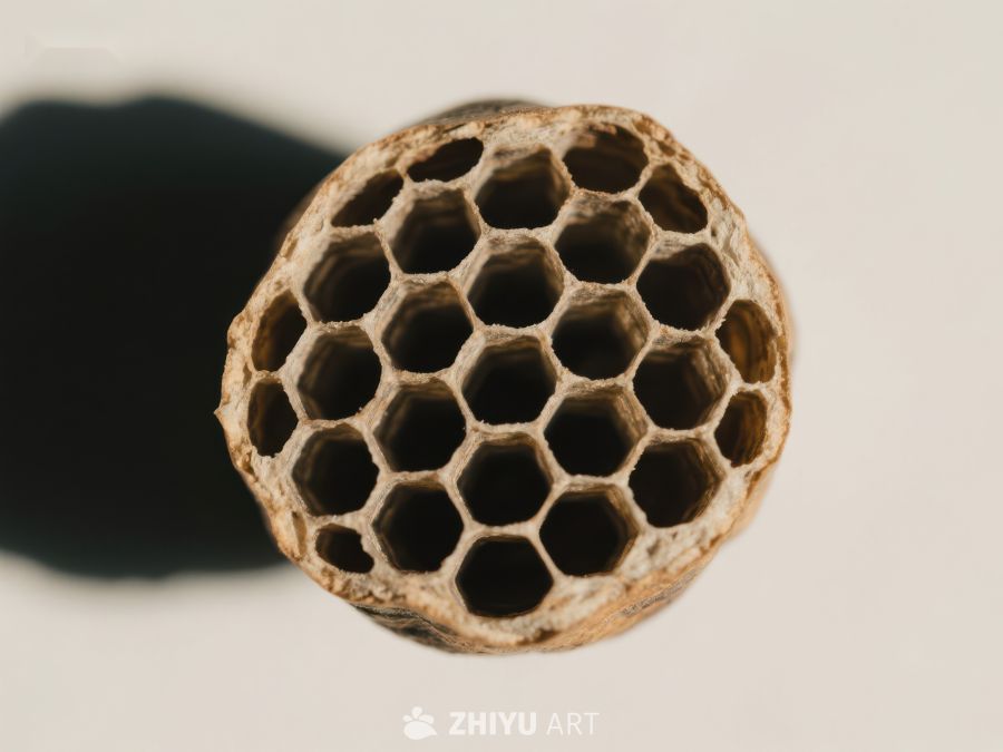 蜂巢结构的特写镜头 117