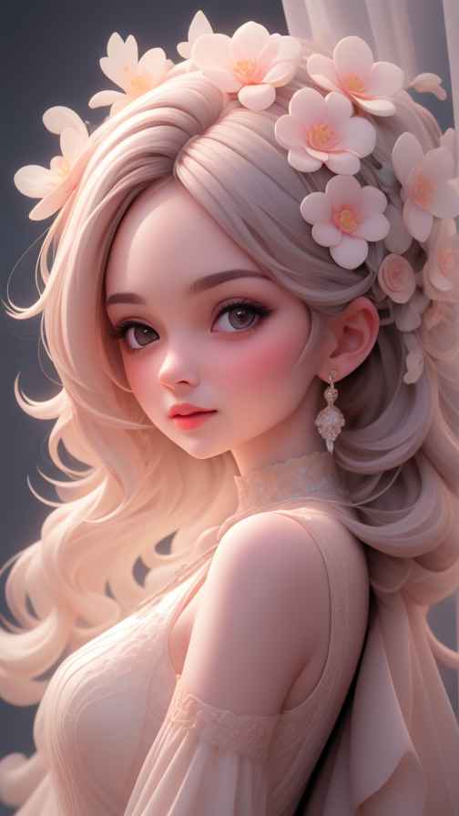 可爱治愈女孩