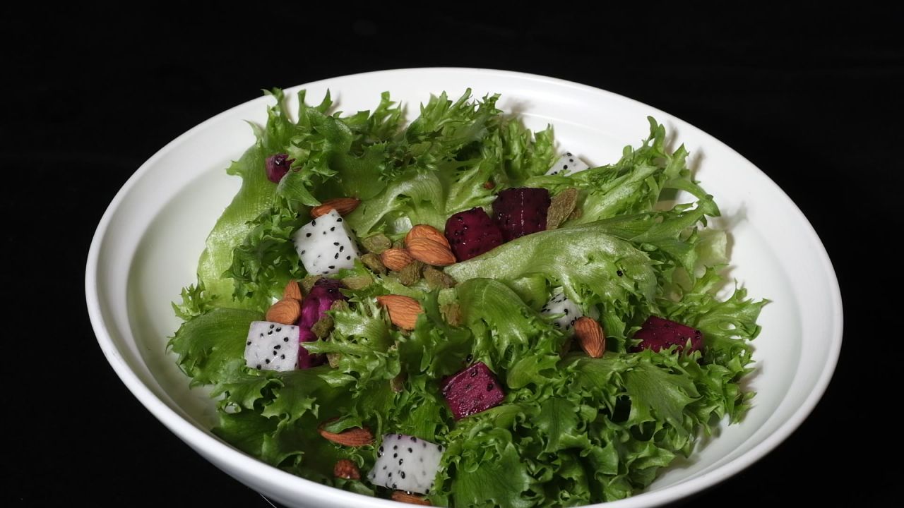 沙拉美食拍摄
