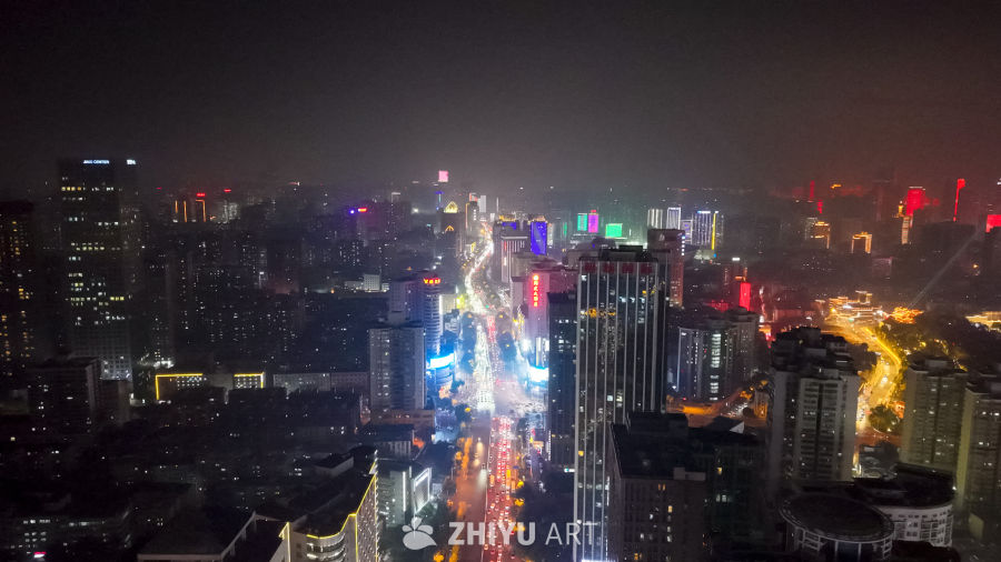 璀璨都市夜景