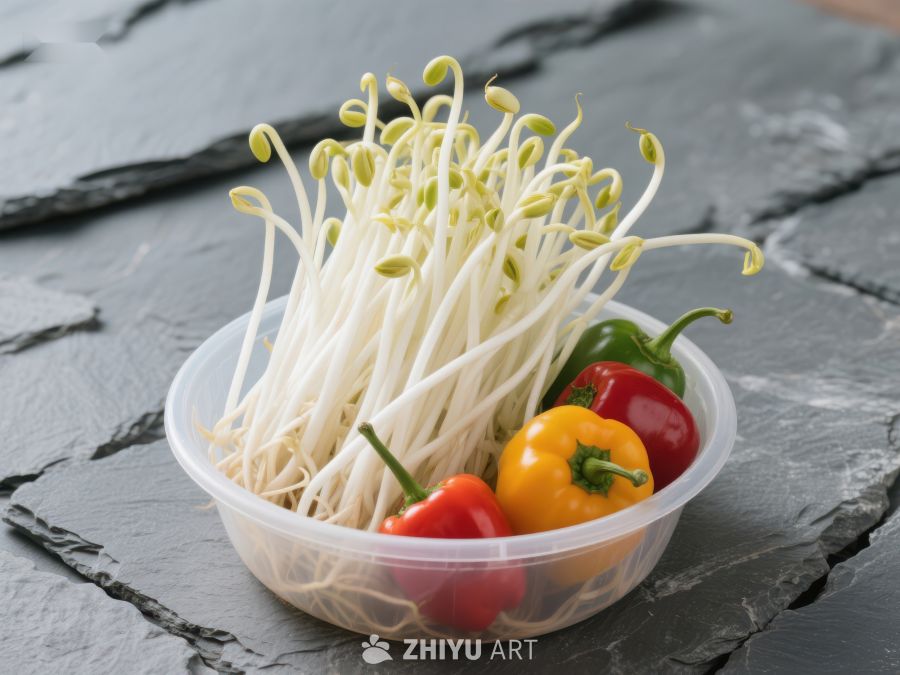 豆芽与彩椒的清新组合 49