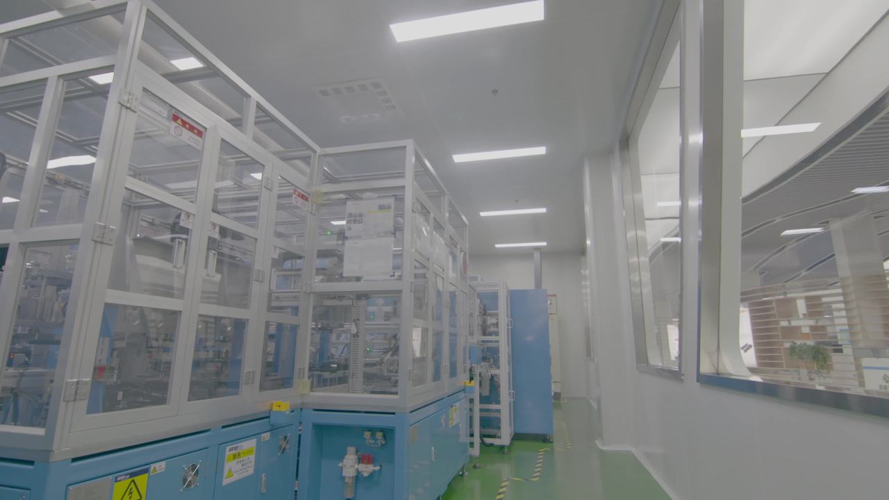 锂电池生产车间