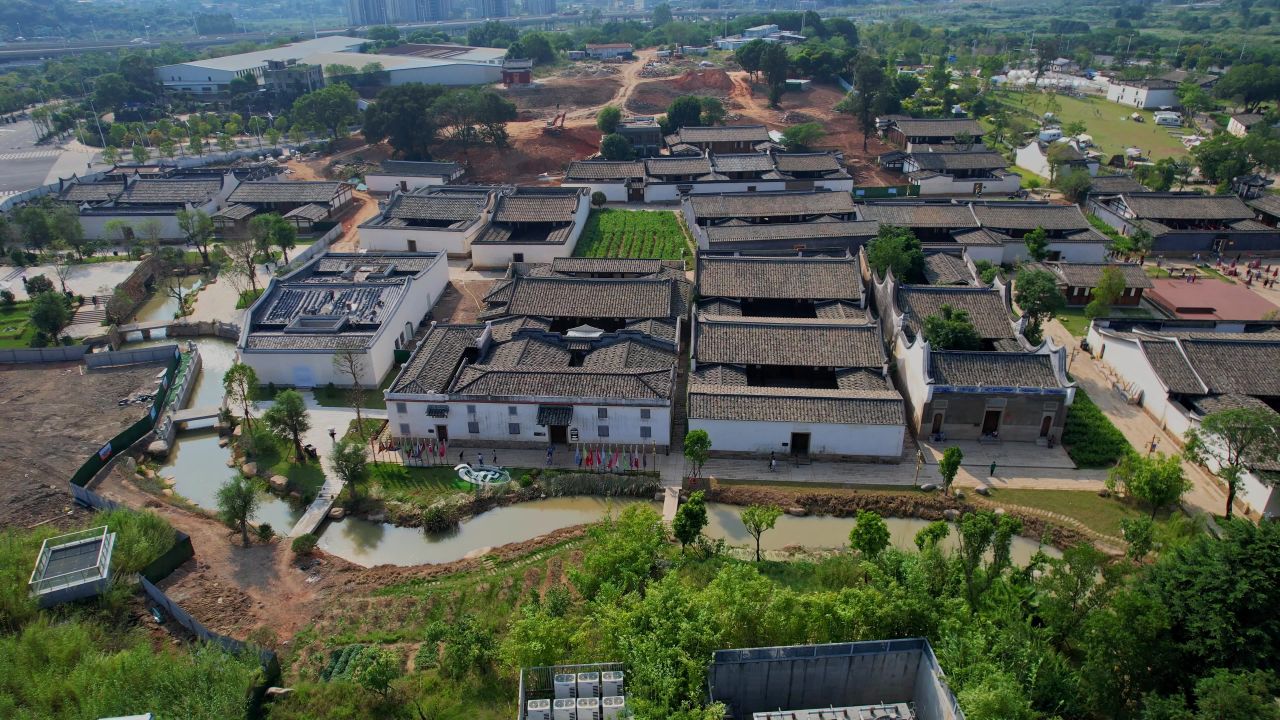 航拍福州梁厝历史文化街 14