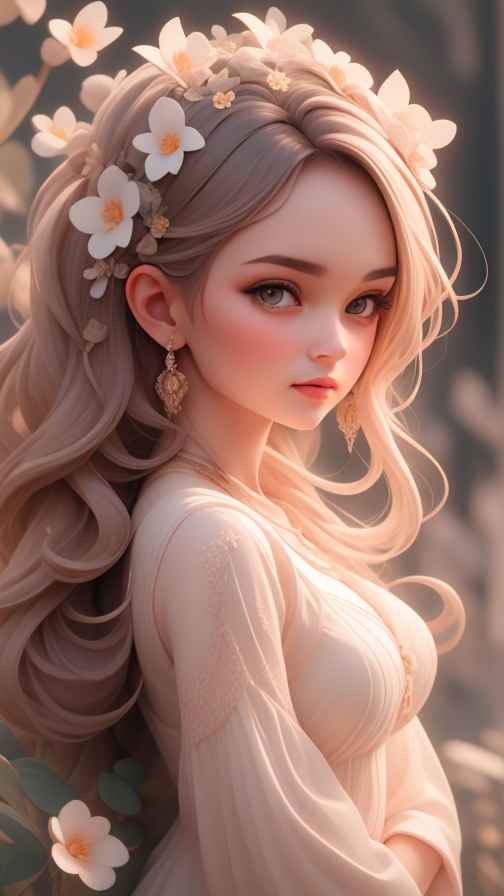 可爱治愈女孩