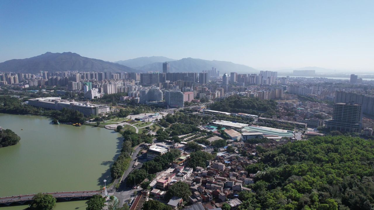 广东肇庆城市风光
