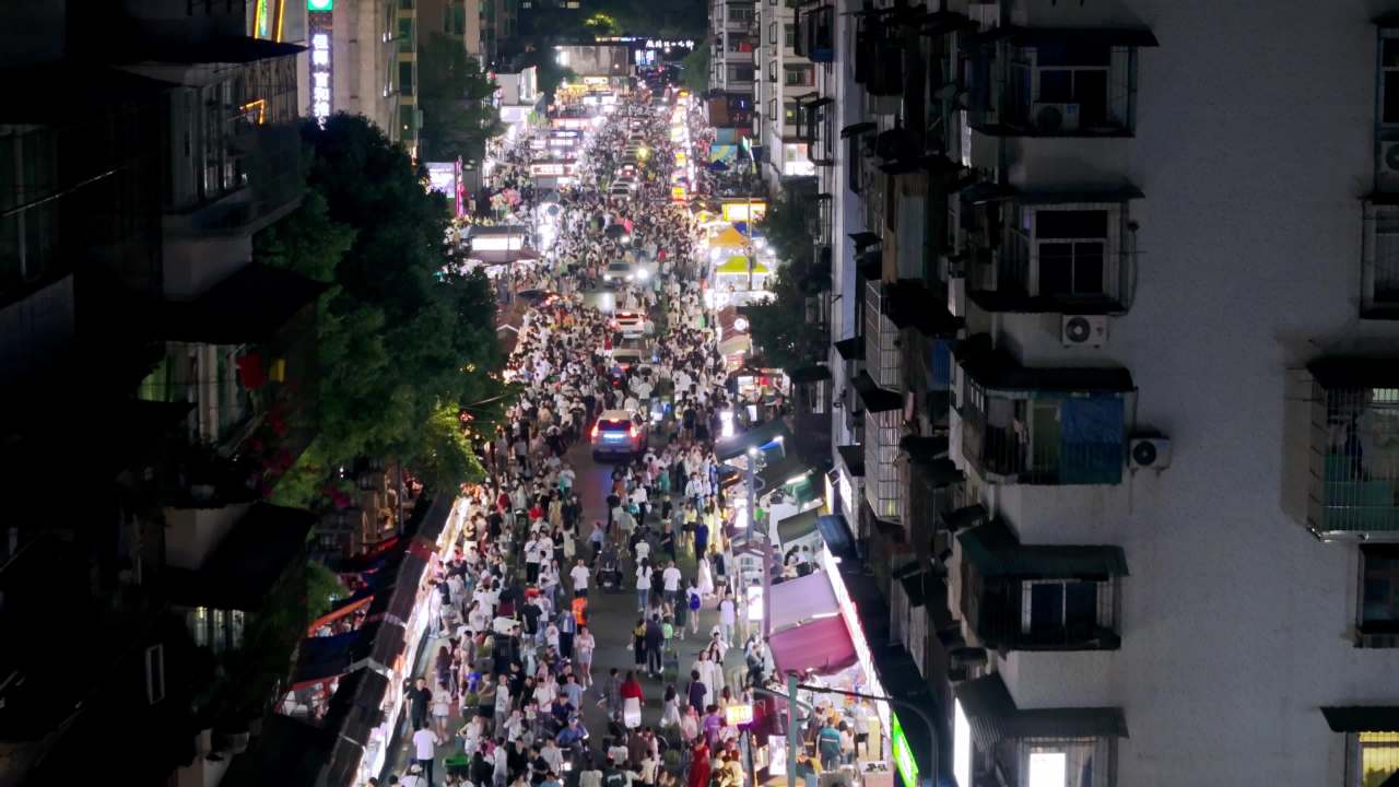 宜昌铁路坝小吃街 1